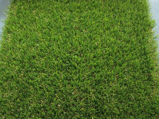 China, das künstliches Gras-Messgerät 3/8, künstlicher Rasen-Rasen 11600Dtex 35mm im Freien landschaftlich gestaltet